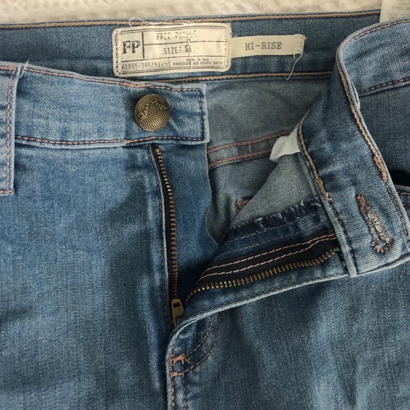 Free people hi rise jeans - Picture 2 of 4